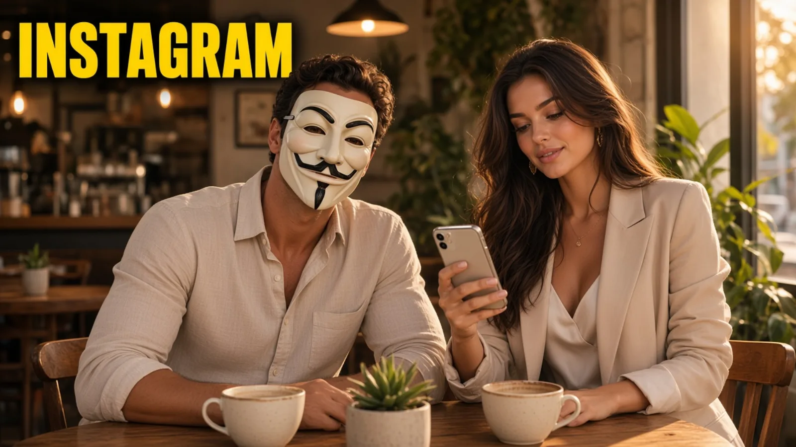 Instant date cafe, INSTAGRAM.