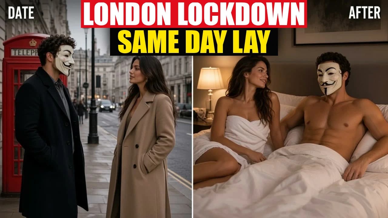 Split: lockdown street then sheets on the bed, LOCKDOWN.