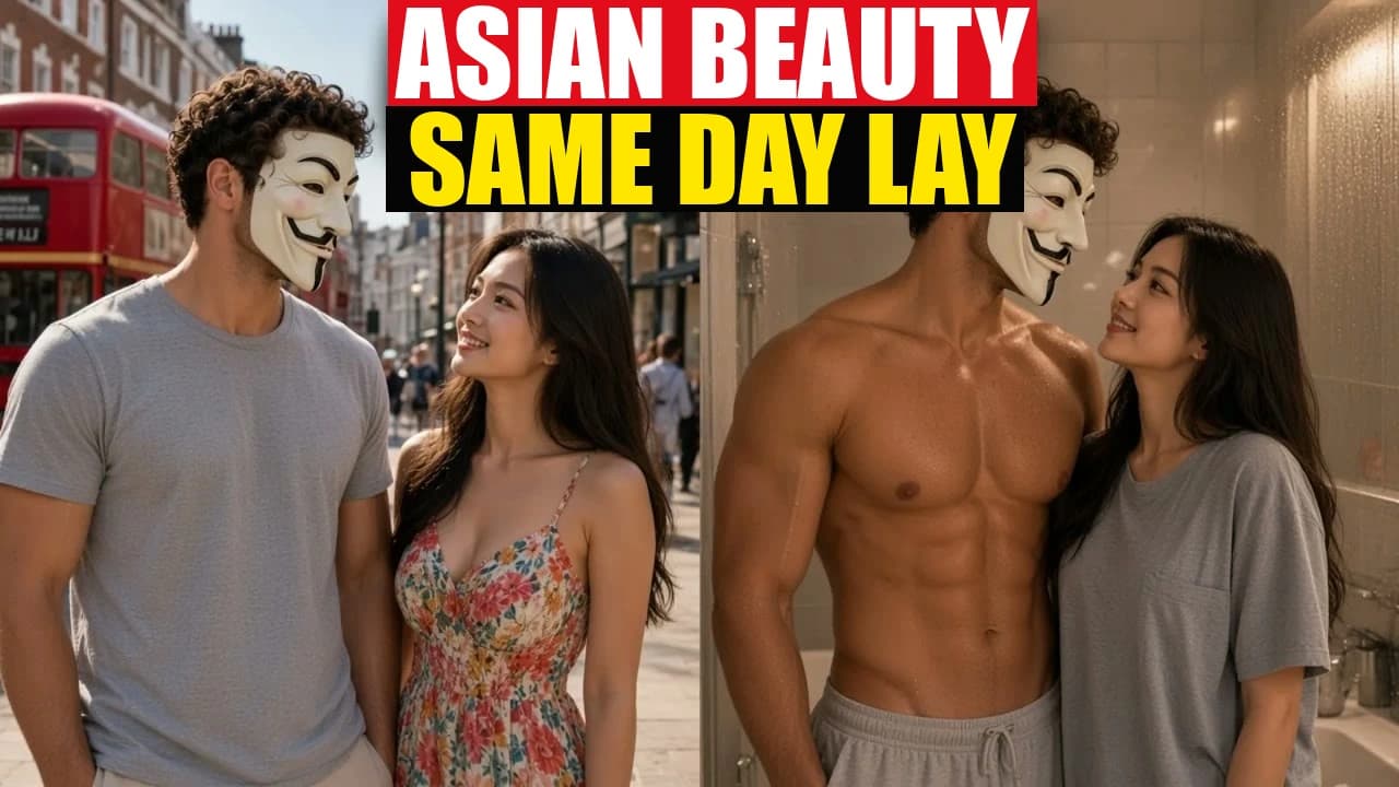 Same Day Lay with Petite Asian Beauty during London Summer