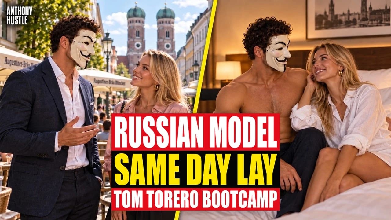 Tom Torero Bootcamp Munich: Same Day Lay with Slim Blonde Russian Model