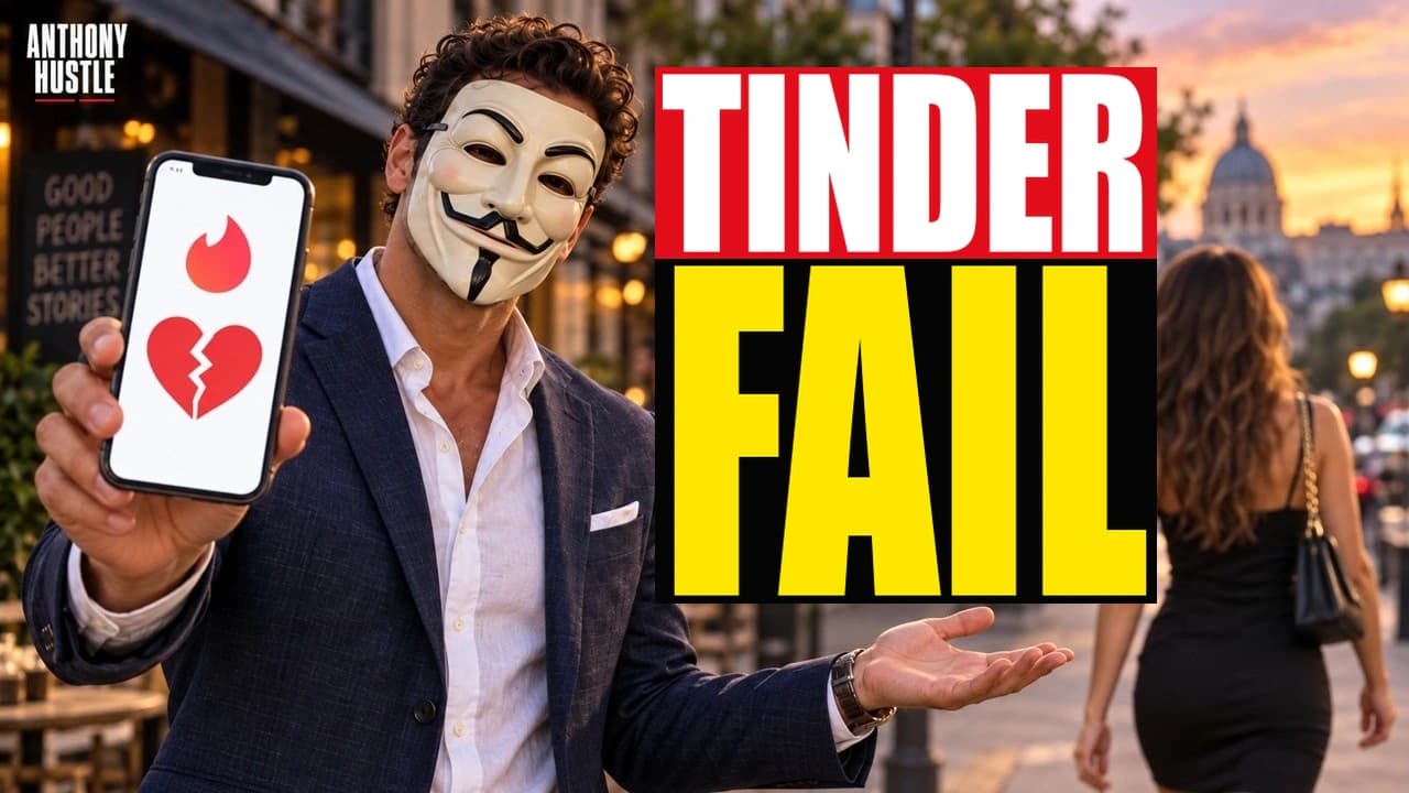 Tony reacts to an unsuccessful Tinder date.