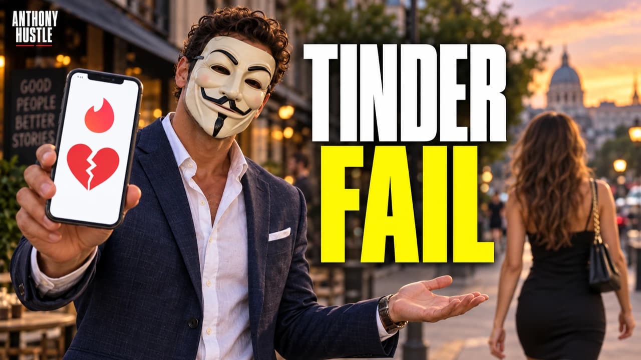 Tony reacts to an unsuccessful Tinder date.