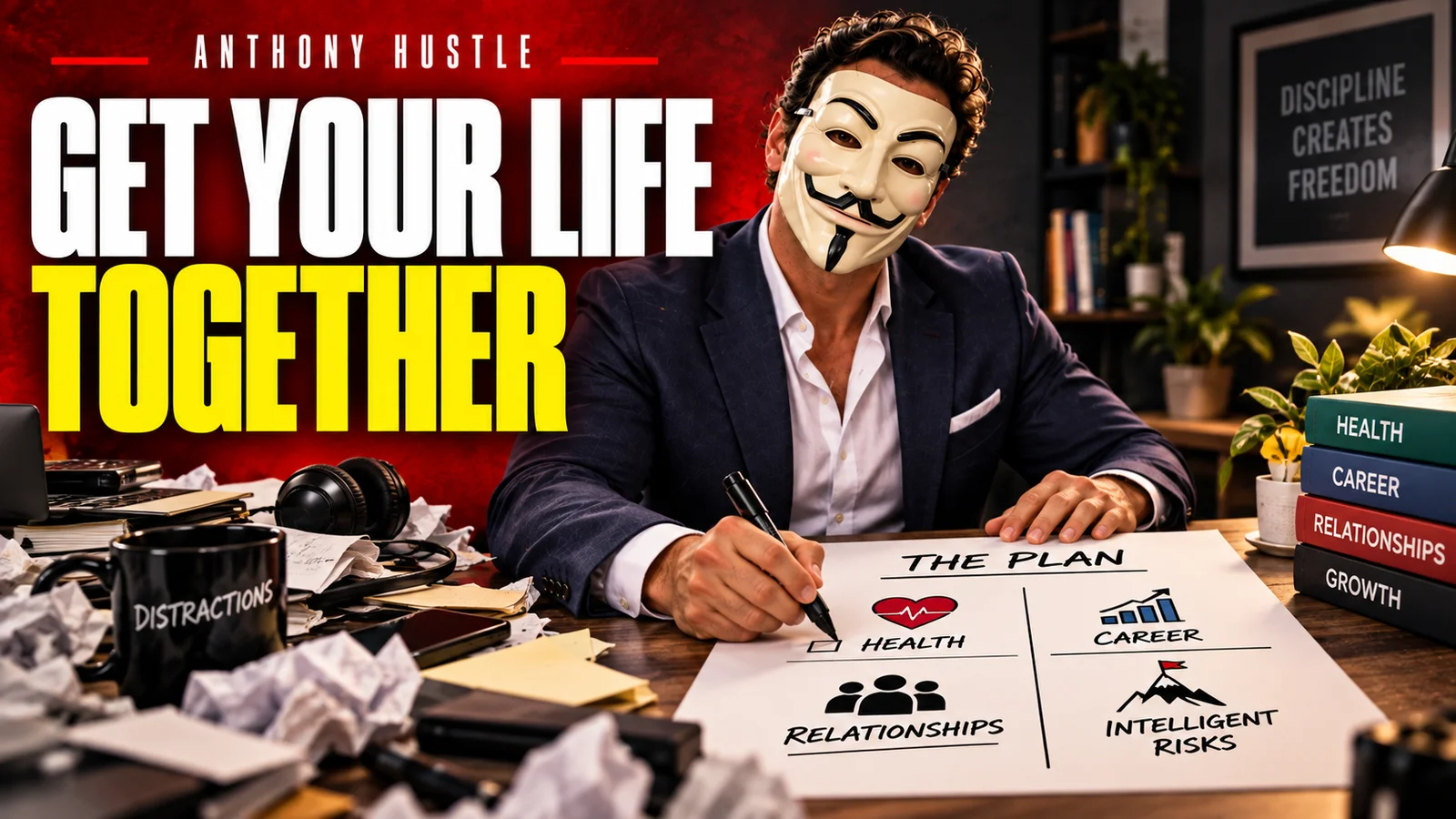 Anthony Hustle artwork for How to Sort Your Sh$$ Out in the Game of Life