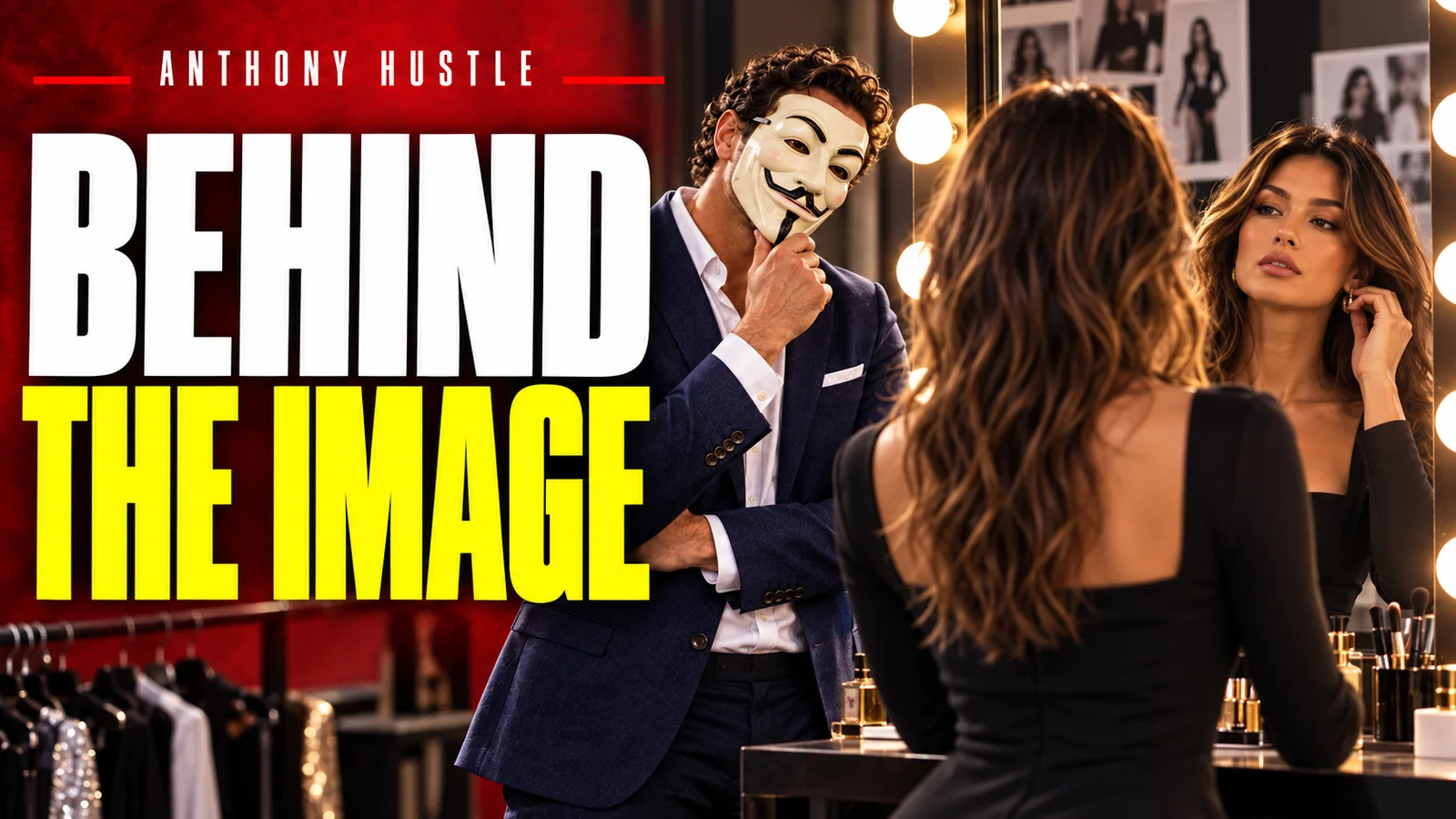 Anthony Hustle artwork for The Psychology of a Supermodel