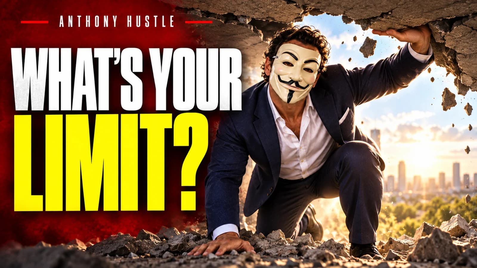 Anthony Hustle artwork for Limitless - How to Reach Your Potential