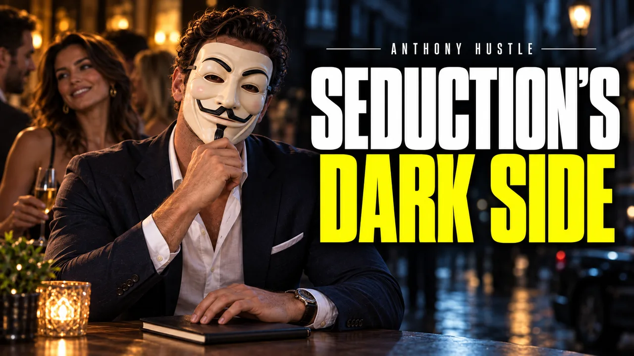 Masked Tony in low light, SEDUCTION'S DARK SIDE.