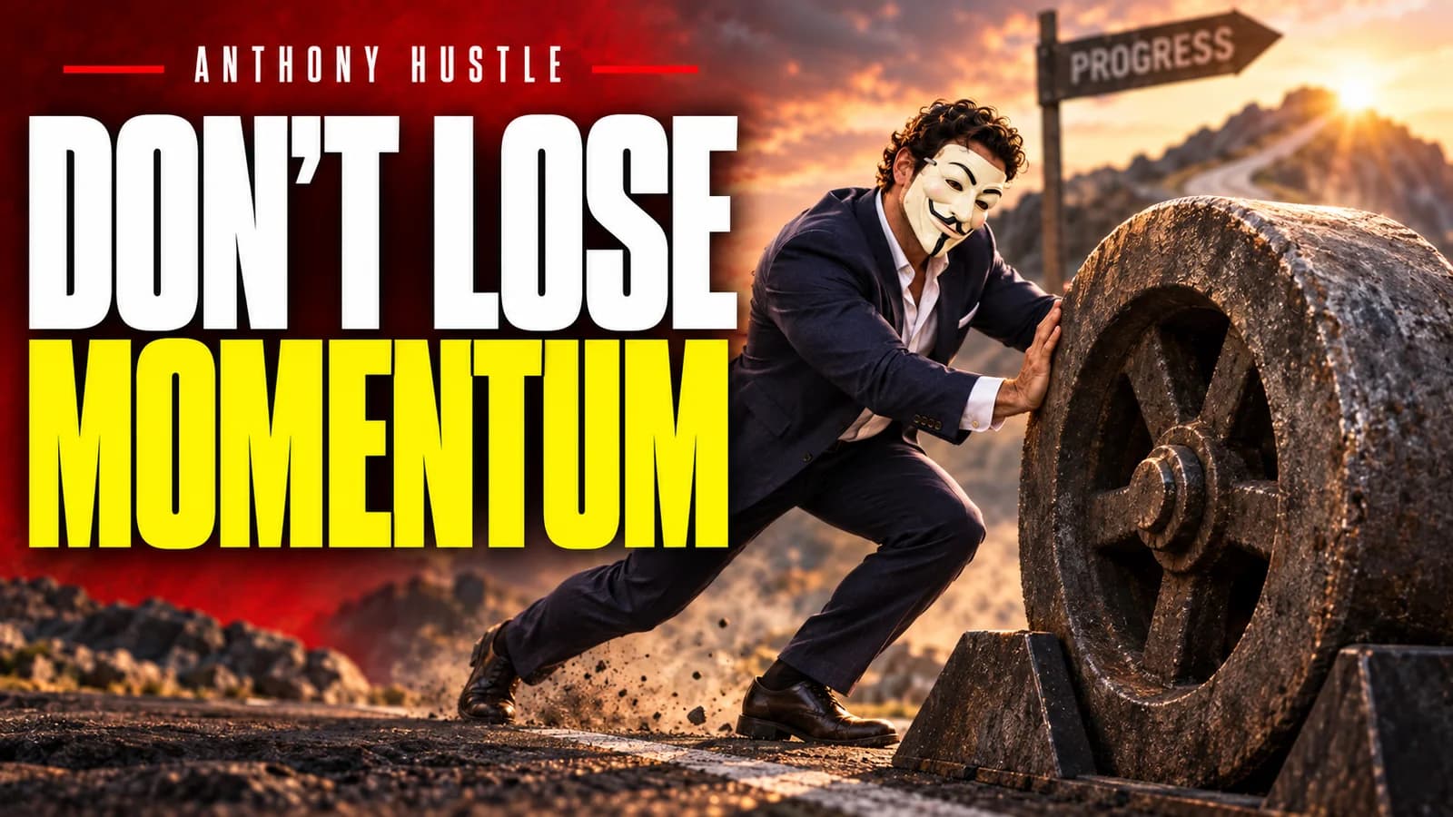 Anthony Hustle artwork for Momentum is Everything - Why It's so Hard to Get Back Into Game