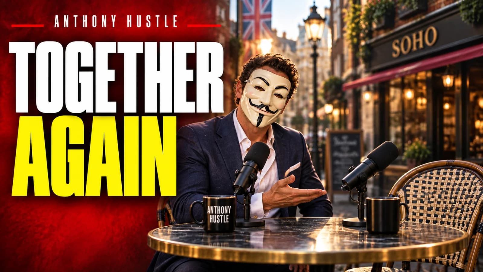 Anthony Hustle artwork for Tom Torero and Tony Hustle Meet Again