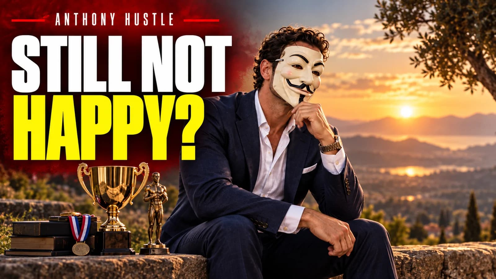 Anthony Hustle artwork for The Pursuit of Happiness