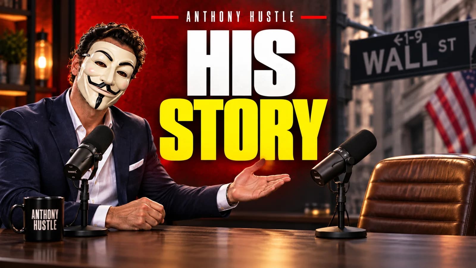 Anthony Hustle artwork for Ron Hagen - Indian Balding Wall Street Legend Gets Laid Like A Rockstar