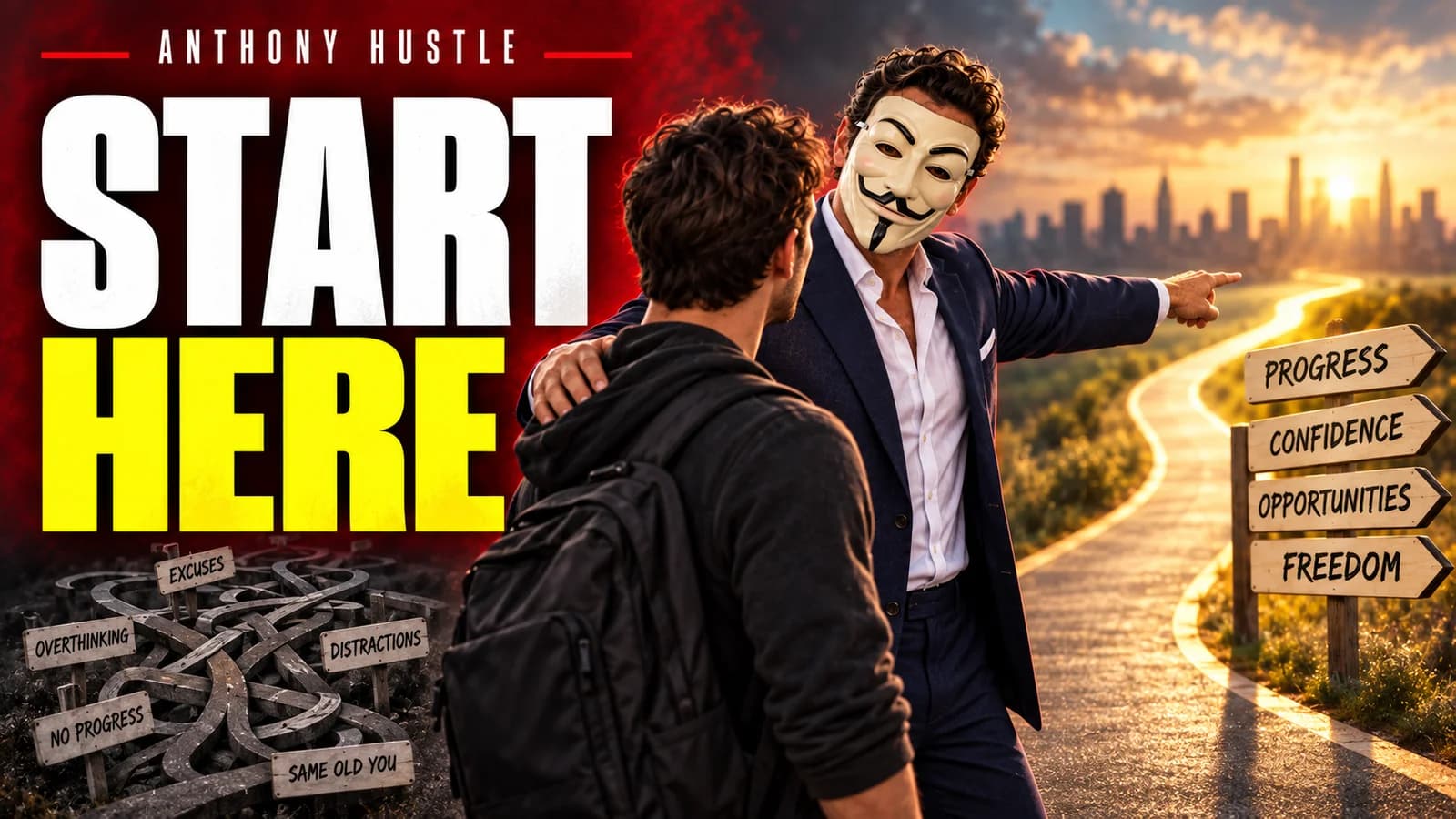 Anthony Hustle artwork for The Advice I Wish I Had When I Started