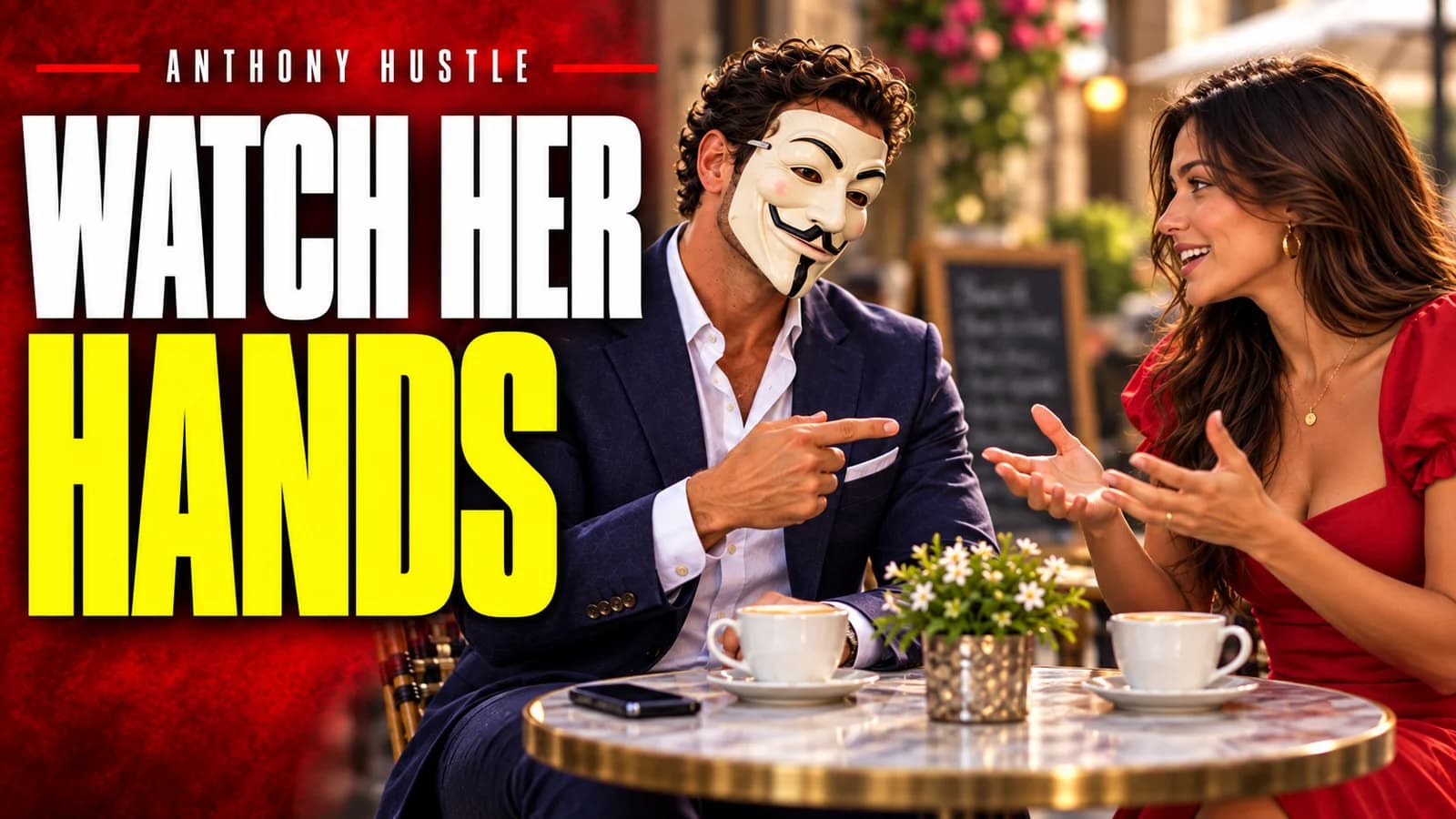 Anthony Hustle artwork for Podcast #68 - Body Language - Hands & Face