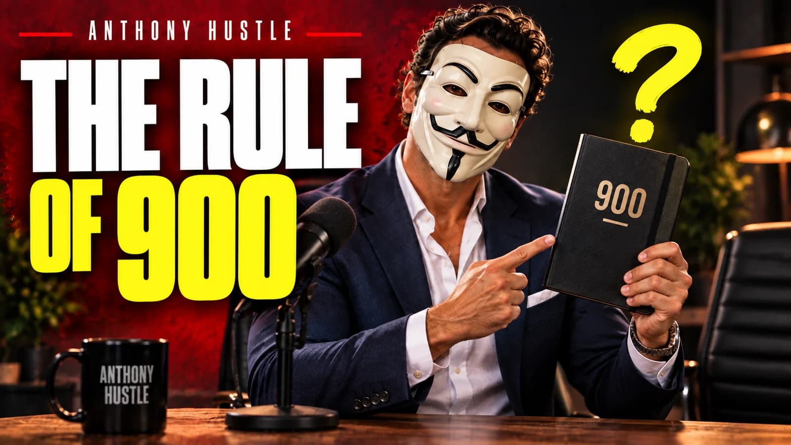 Anthony Hustle artwork for The Rule of 900