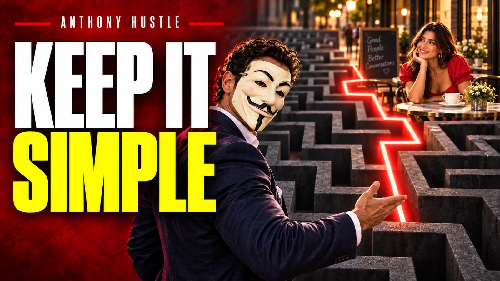 Anthony Hustle artwork for A Simple Plan to Getting Laid Fast