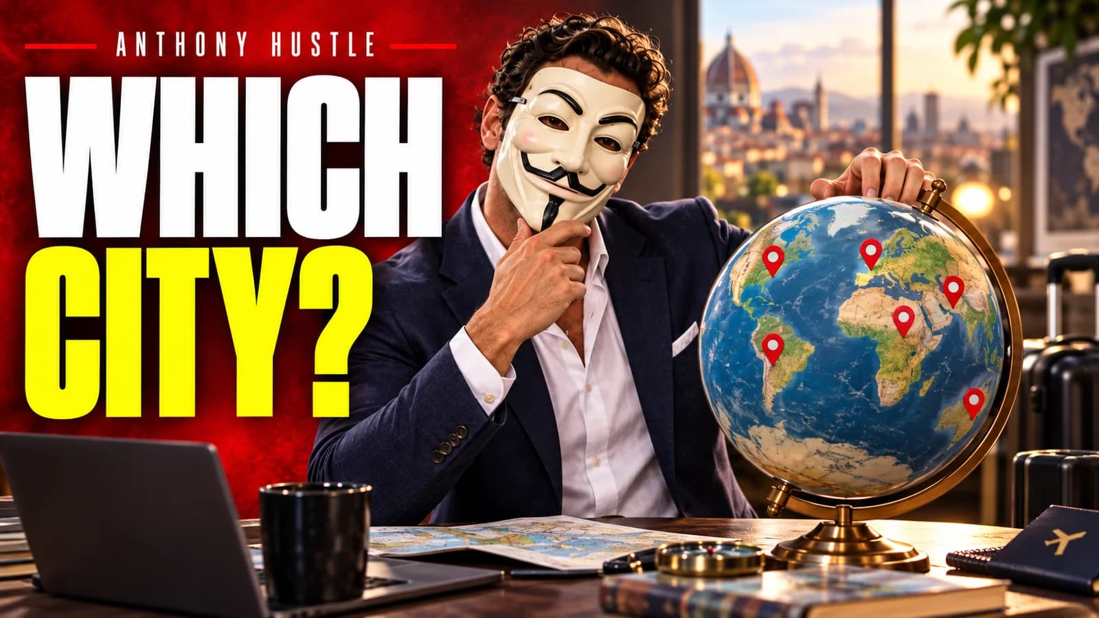 Anthony Hustle artwork for Podcast #62 - What are the Best Cities for Game in the World?