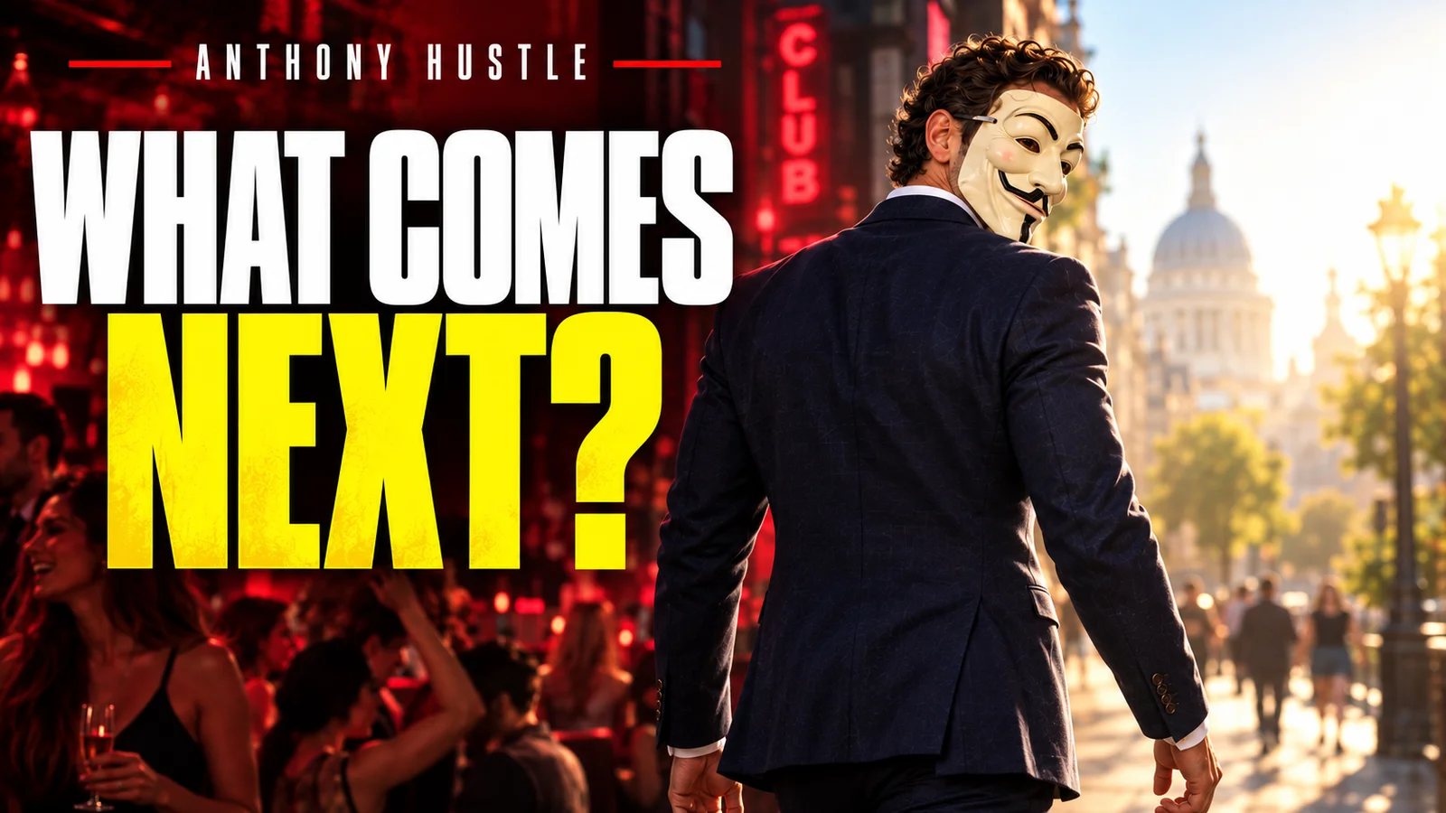 Anthony Hustle artwork for Leaving Game Behind and Finding the Path to Happiness