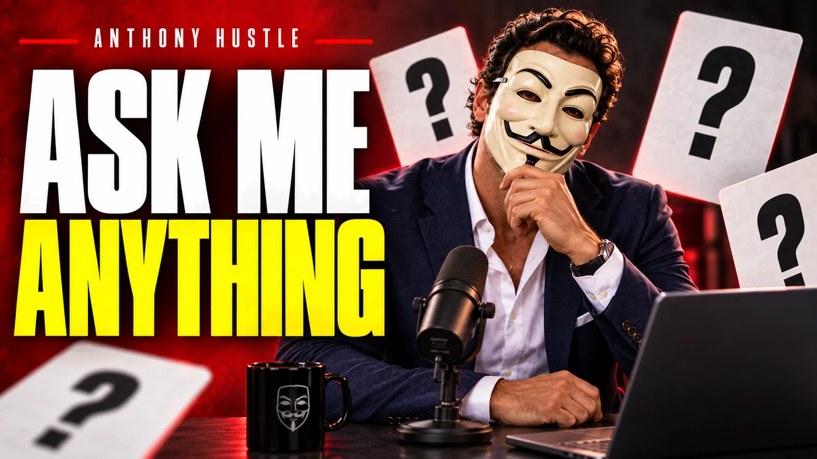 Anthony Hustle artwork for Ask Me Anything #1