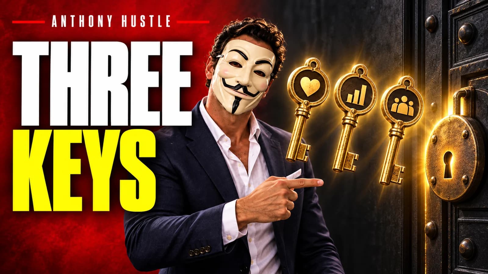 Anthony Hustle artwork for The 3 Secrets to Success