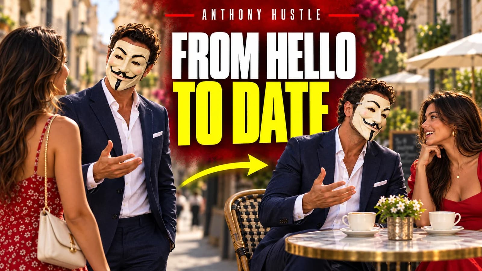 Anthony Hustle artwork for Bulletproof Sexual Daygame Opening and Closing 2.0