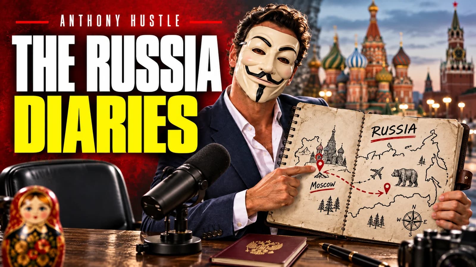 Anthony Hustle artwork for Deep Inside Mother Russia with Hustler Elite Remote | Hustlehoff