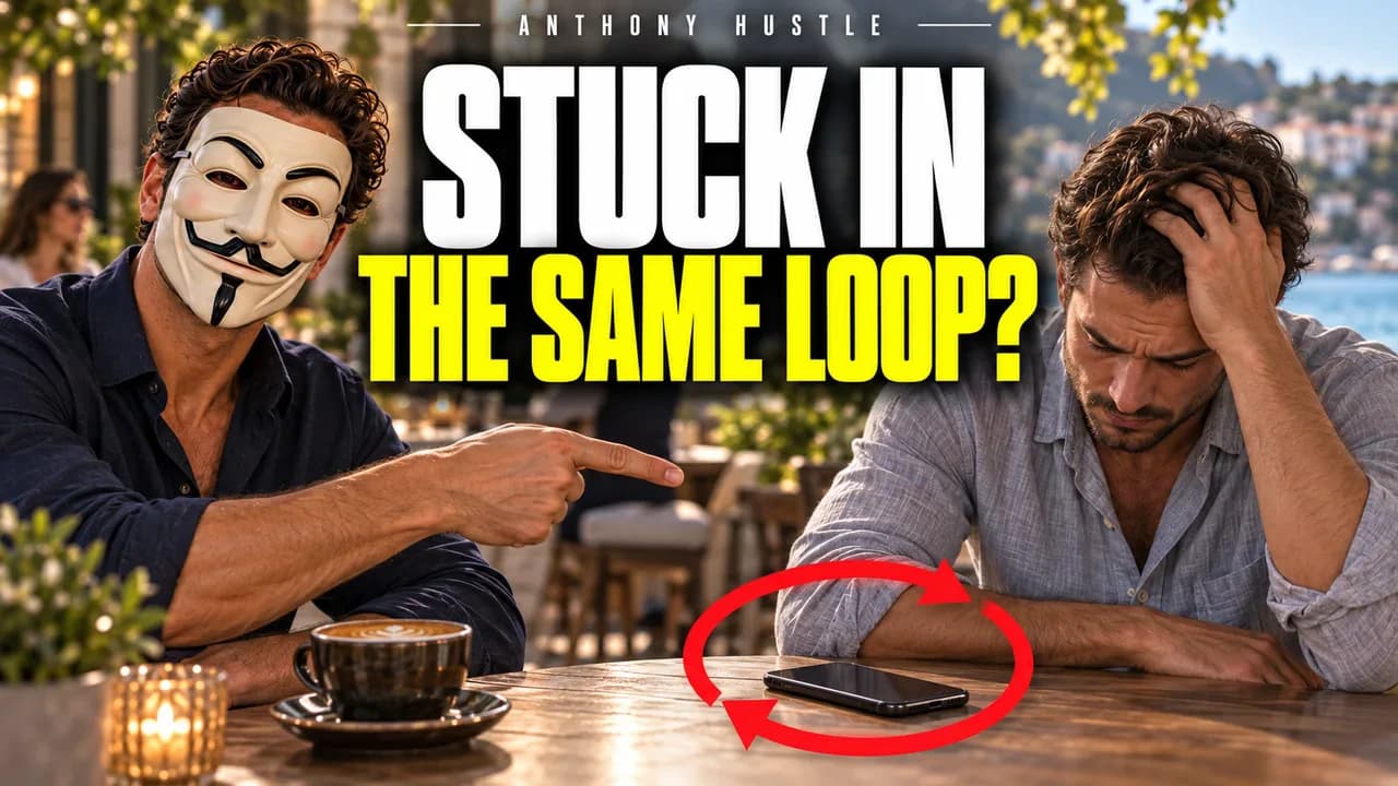 Anthony Hustle thumbnail for The Flywheel of Frustration - Why 99% of Men Are Frustrated and Don't Have Sex