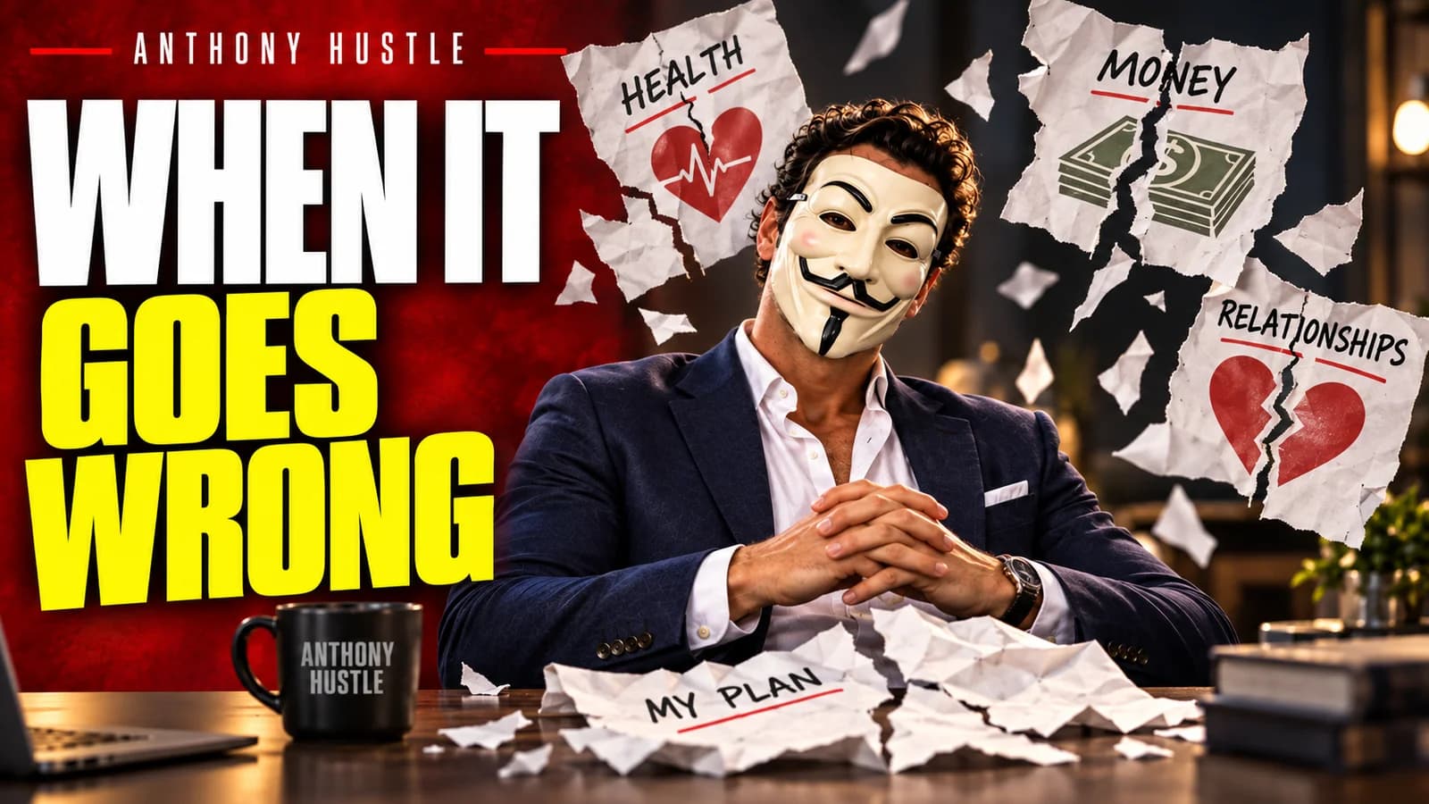 Anthony Hustle artwork for When the Sh&$ Hits the Fan