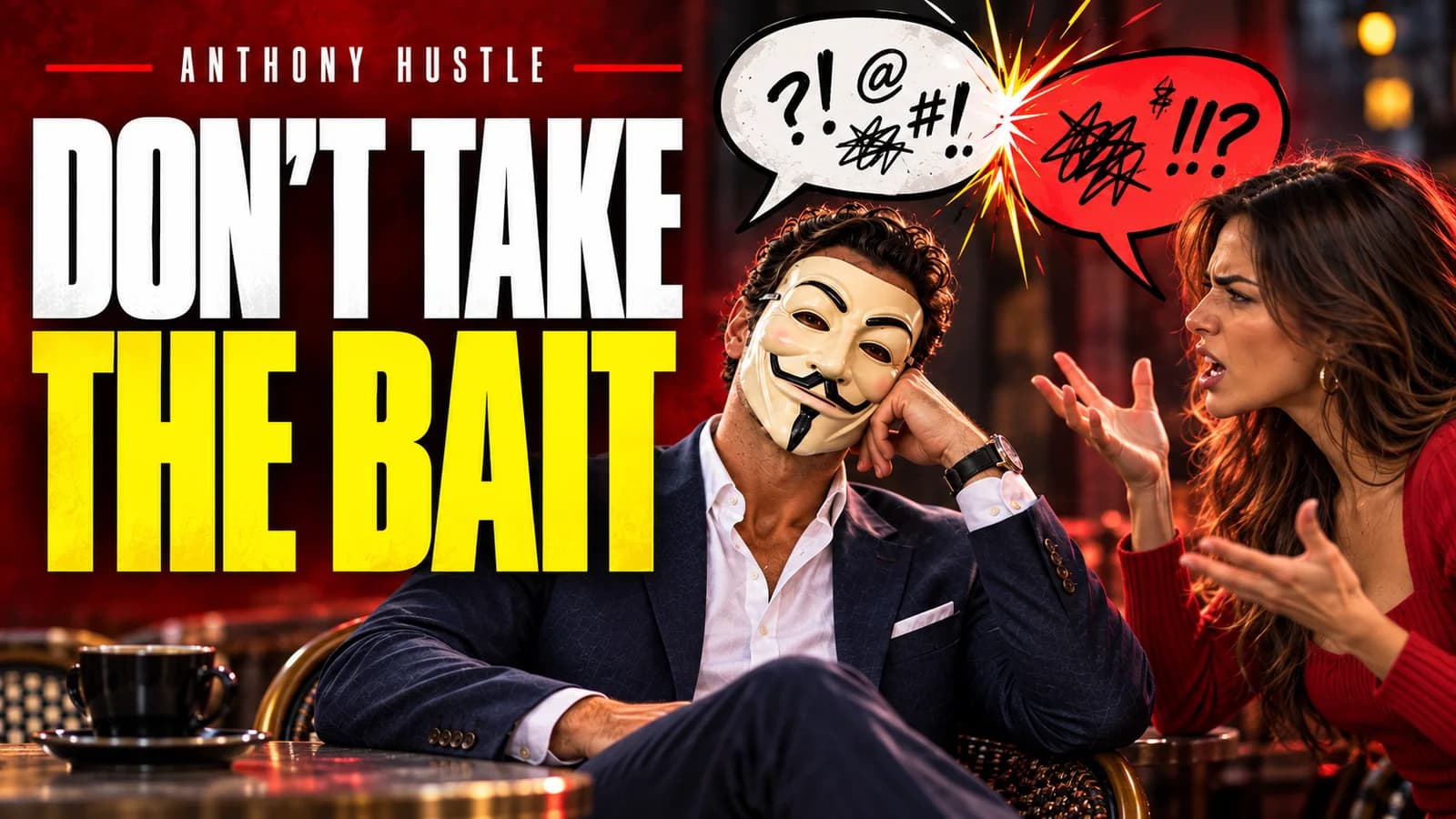 Anthony Hustle artwork for 3 Secrets to Win Any Argument with a Woman (Shit & Frame Tests)