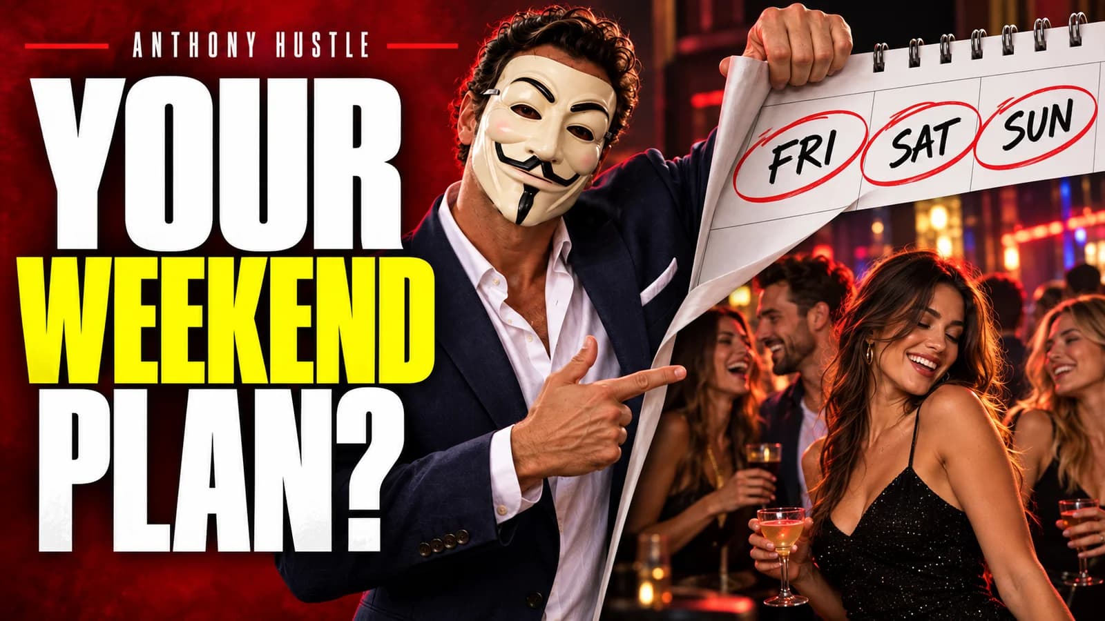 Anthony Hustle artwork for The Sex Hack - How to Have Sex Easily, Every Weekend